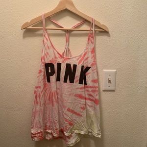 PINK VICTORIA SECRET TANK TOP